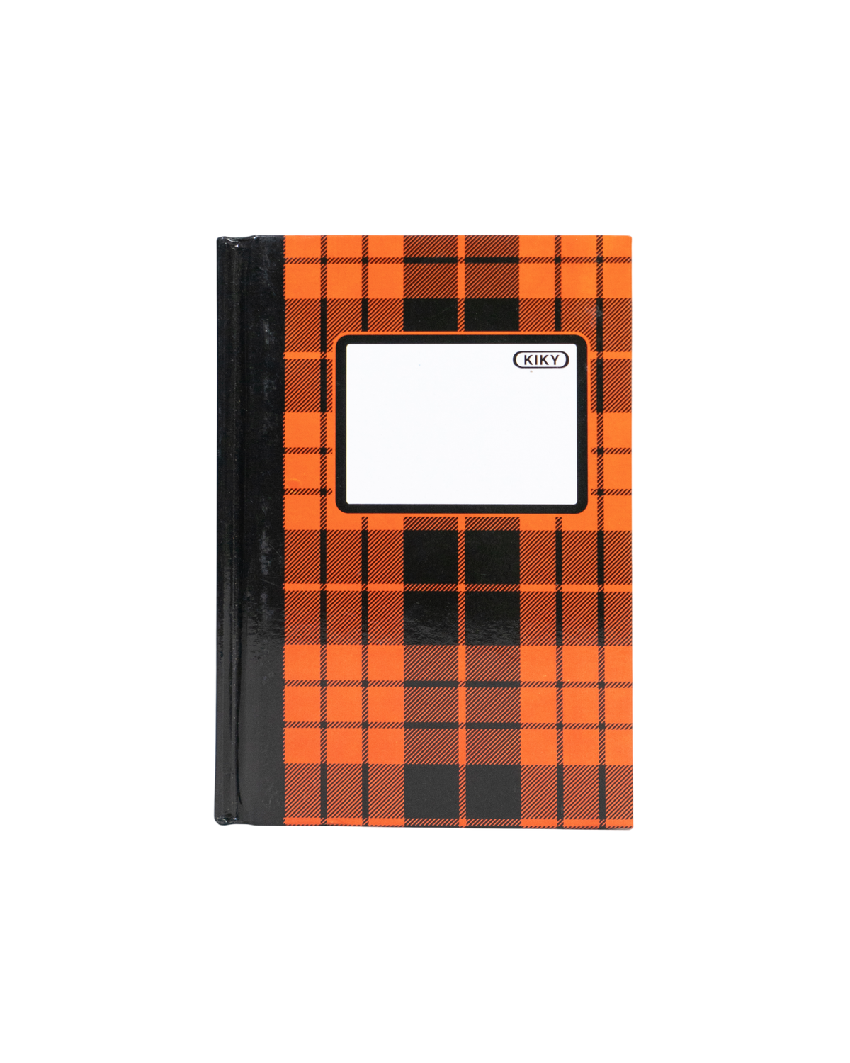 Note Book Red Plaid Pattern