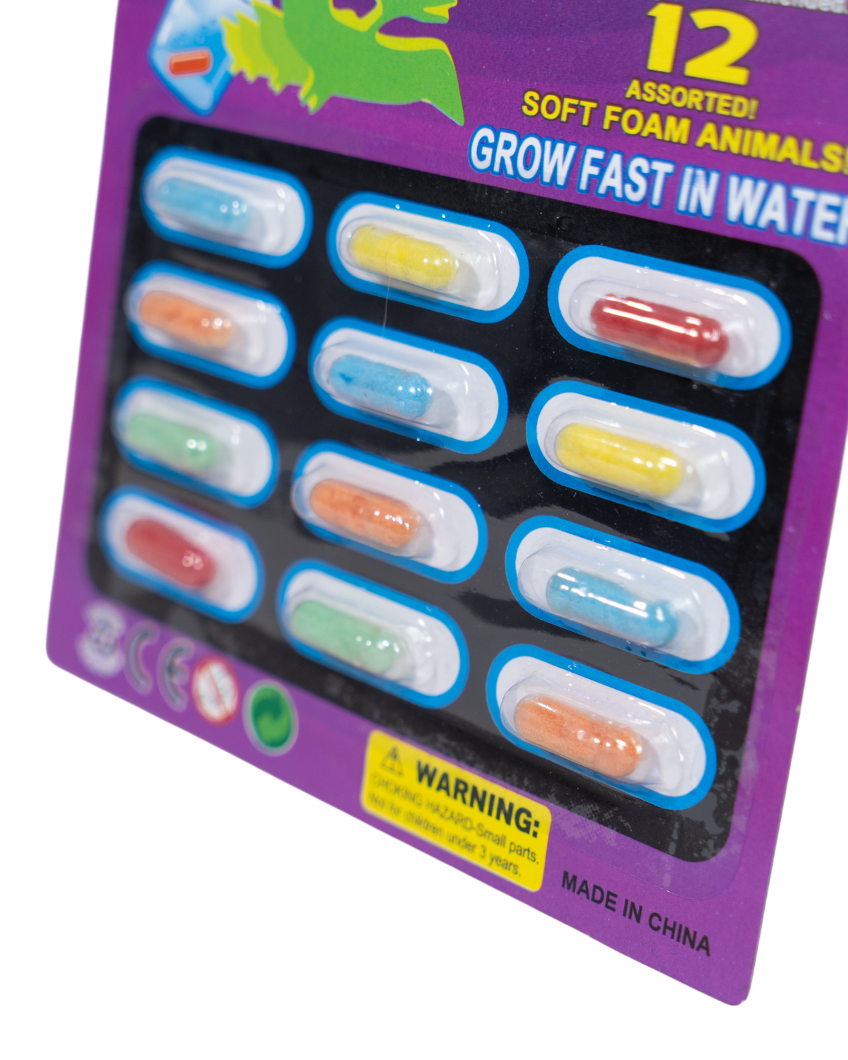 Growing Capsule Dinosaurs