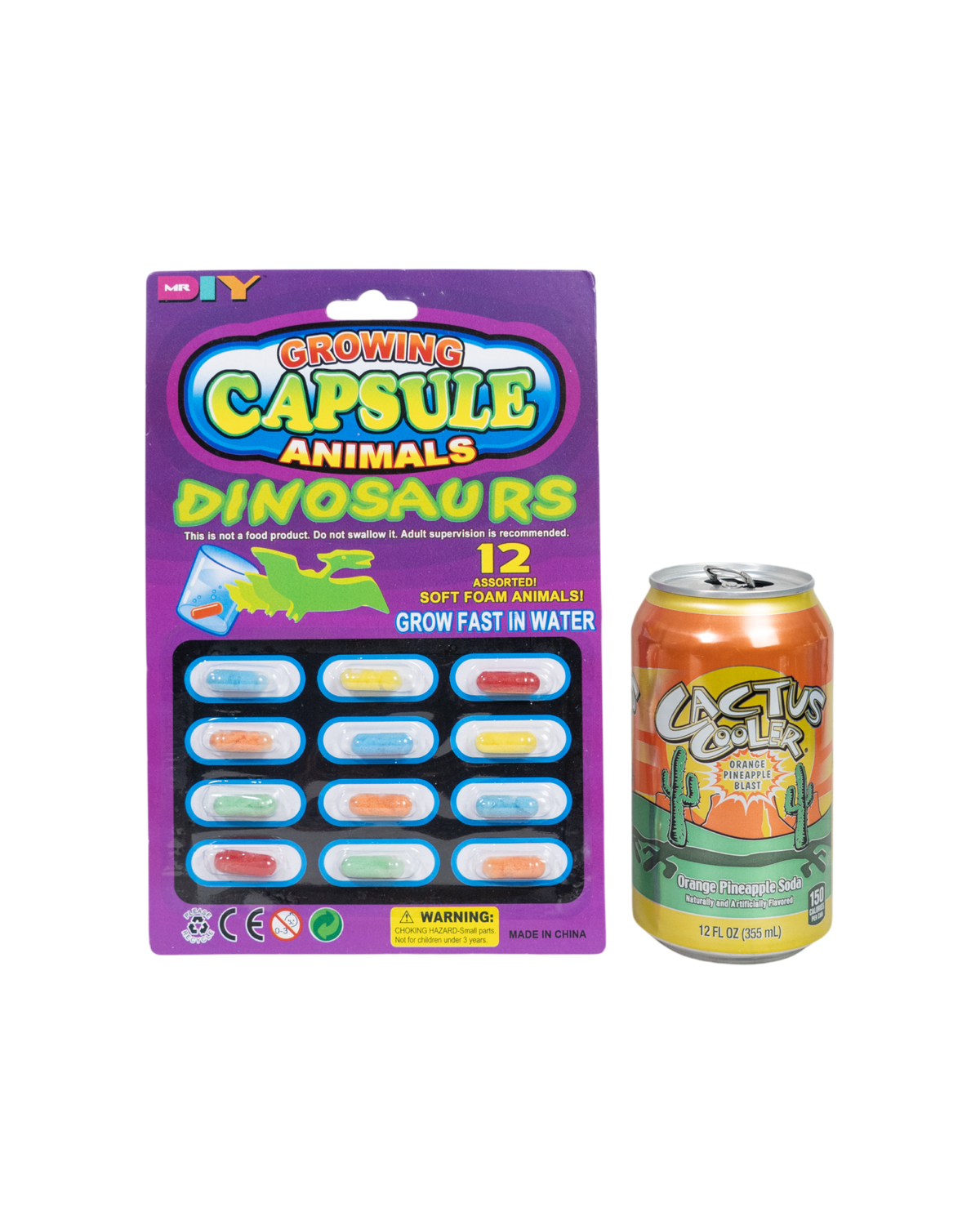 Growing Capsule Dinosaurs