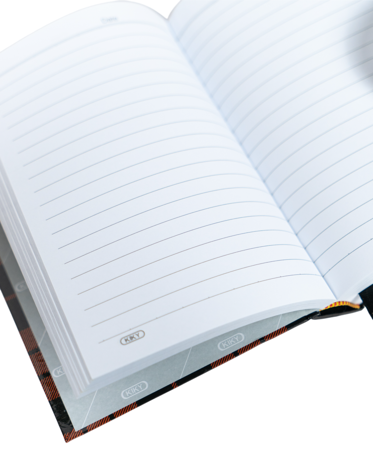 Note Book Red Plaid Pattern