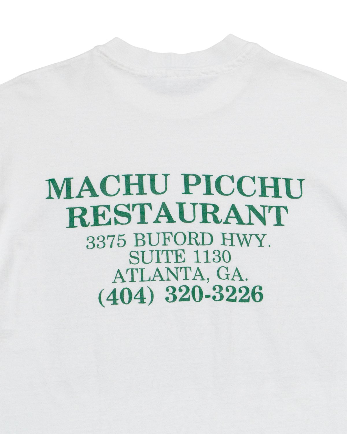 MACHU PICCHU RESTAURANT T-SHIRT (USED)