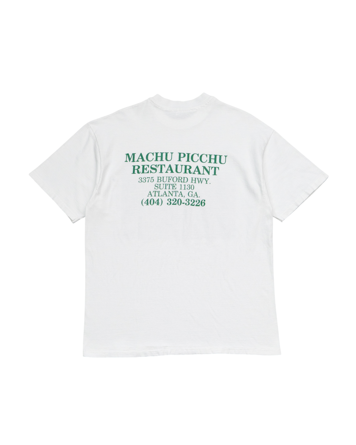 MACHU PICCHU RESTAURANT T-SHIRT (USED)