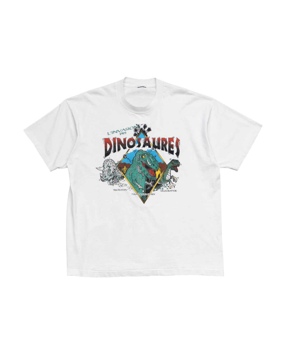 L' INVASION DINOSAURES T-SHIRT (USED)