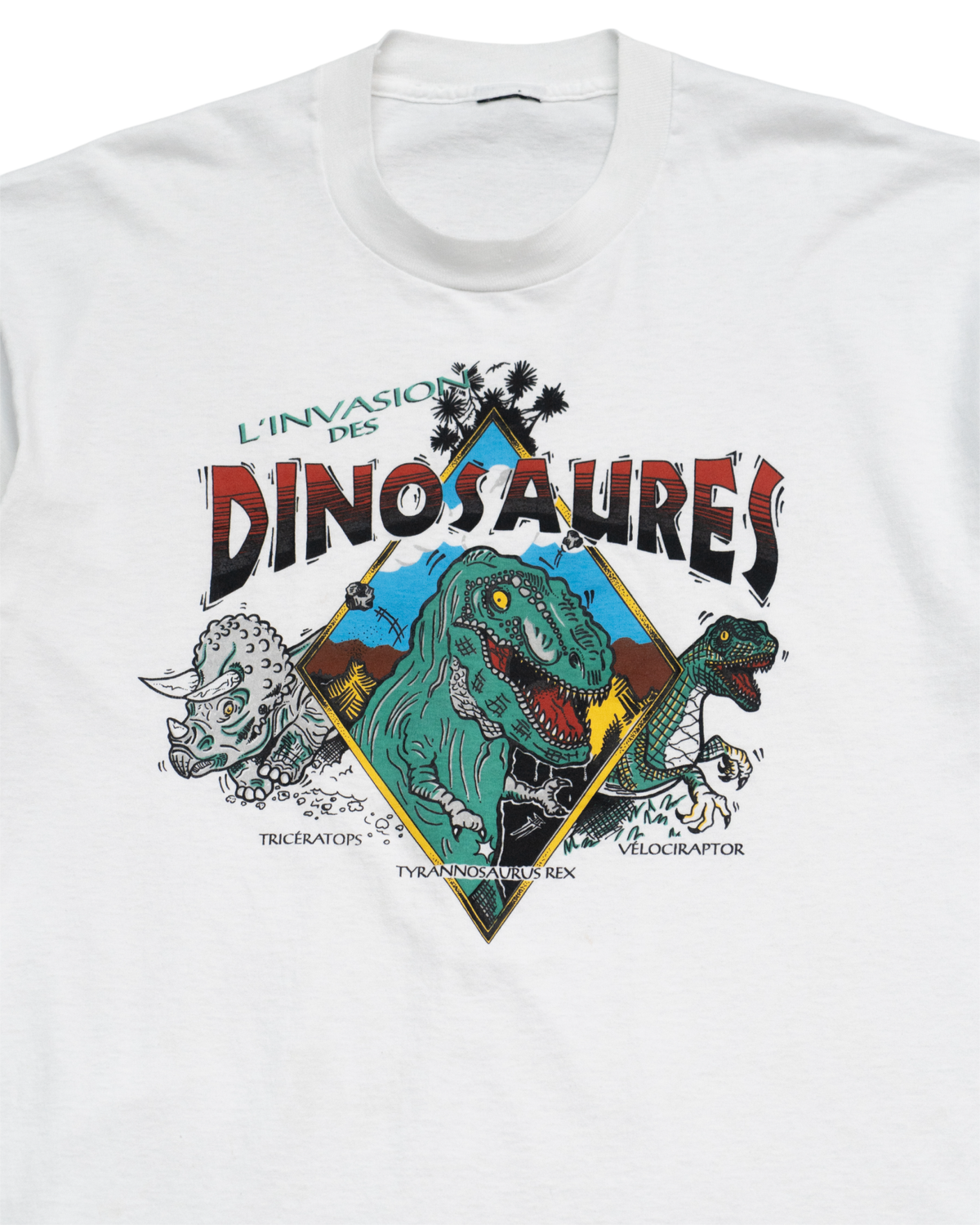 L' INVASION DINOSAURES T-SHIRT (USED)