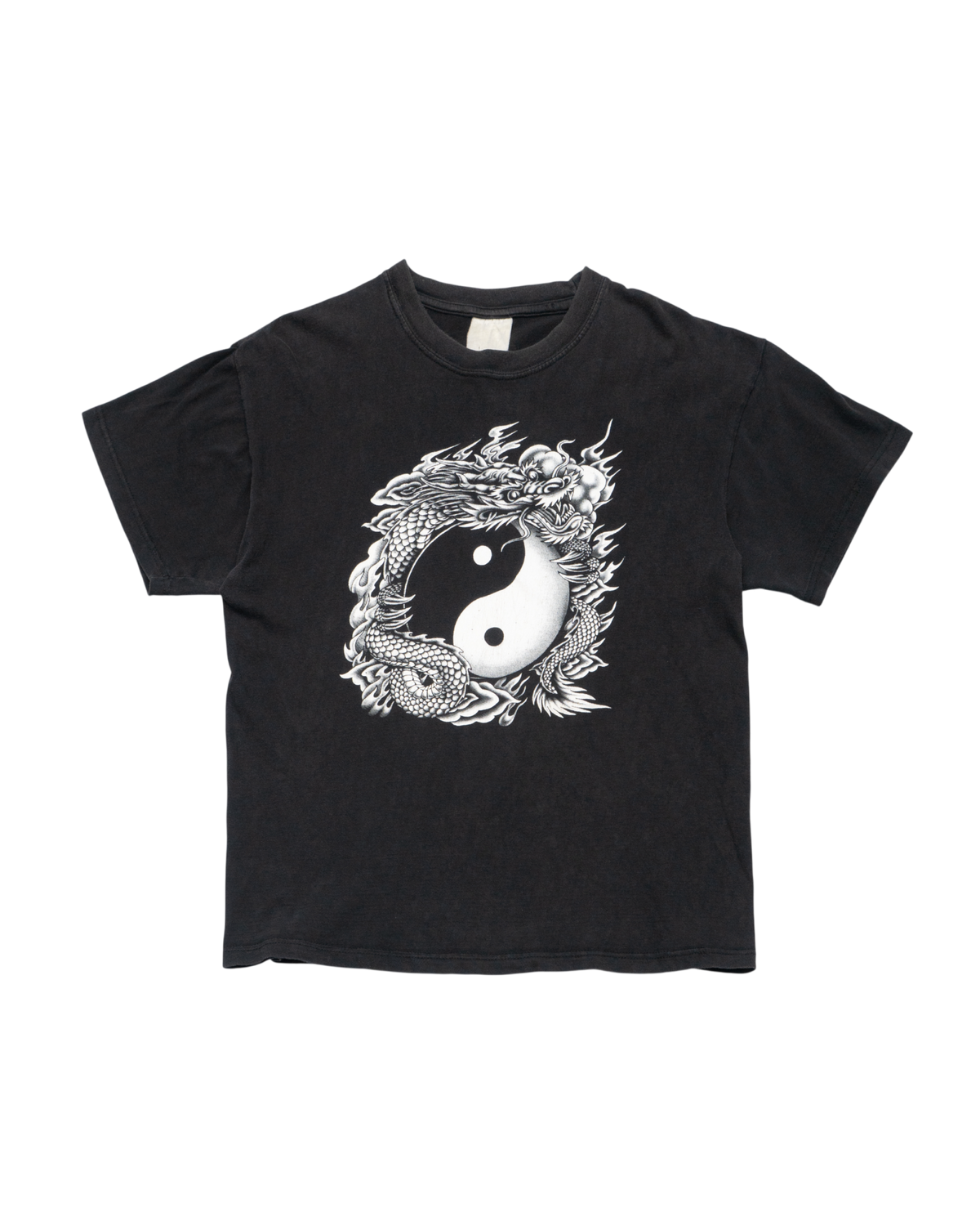 DRAGON YIN & YANG T-SHIRT (USED)