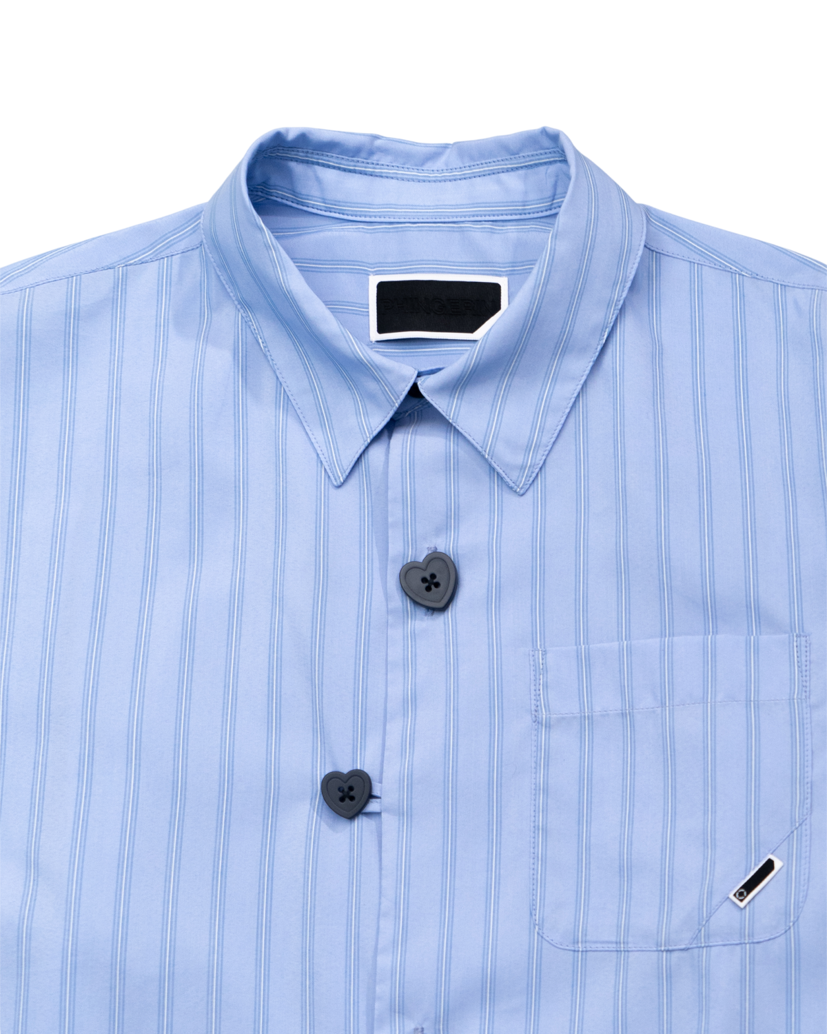 FLOATING HEART SHIRT BLUE
