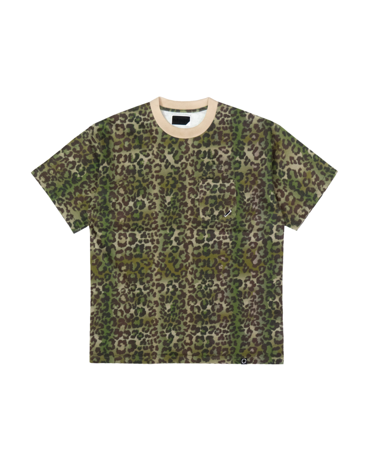 OPTICAL LOOP T-SHIRT LEOPARD