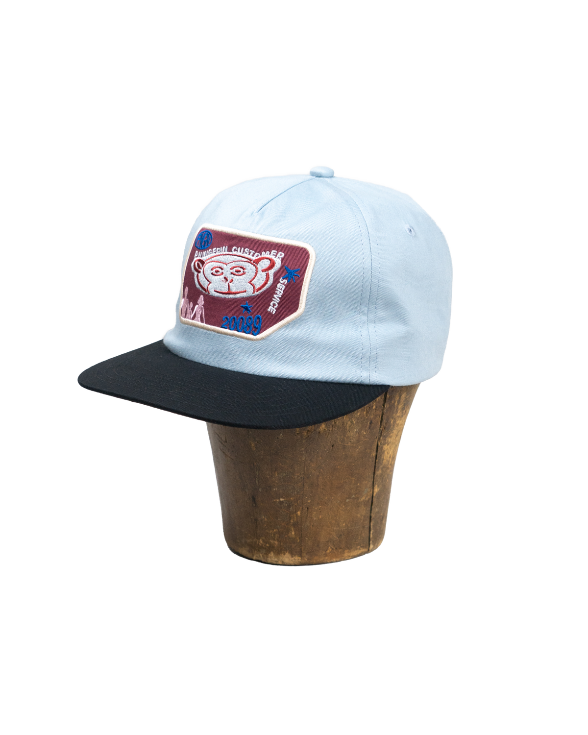 CUSTOMER CAP BLUE GREY × BLACK