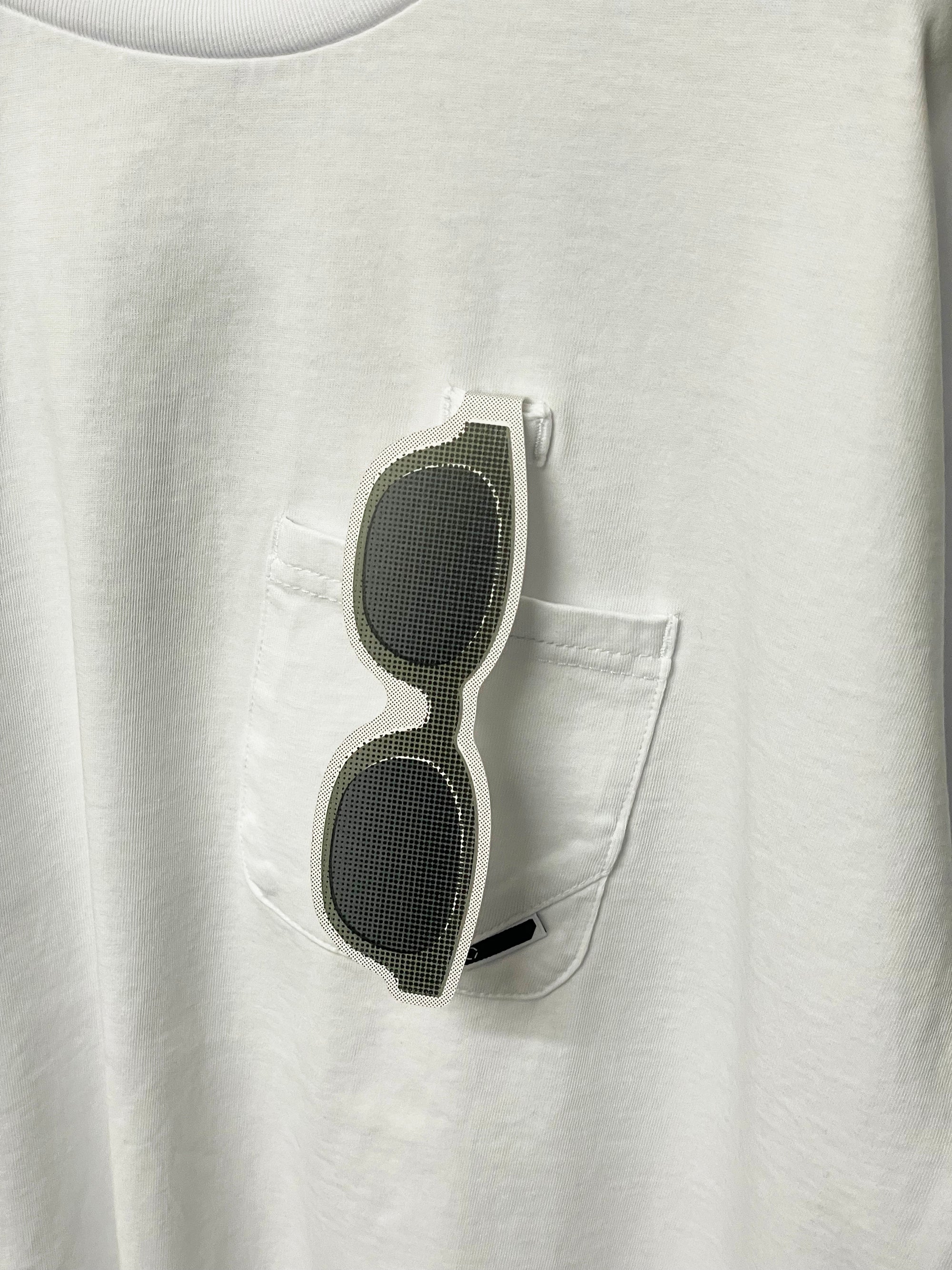 OPTICAL LOOP T-SHIRT WHITE