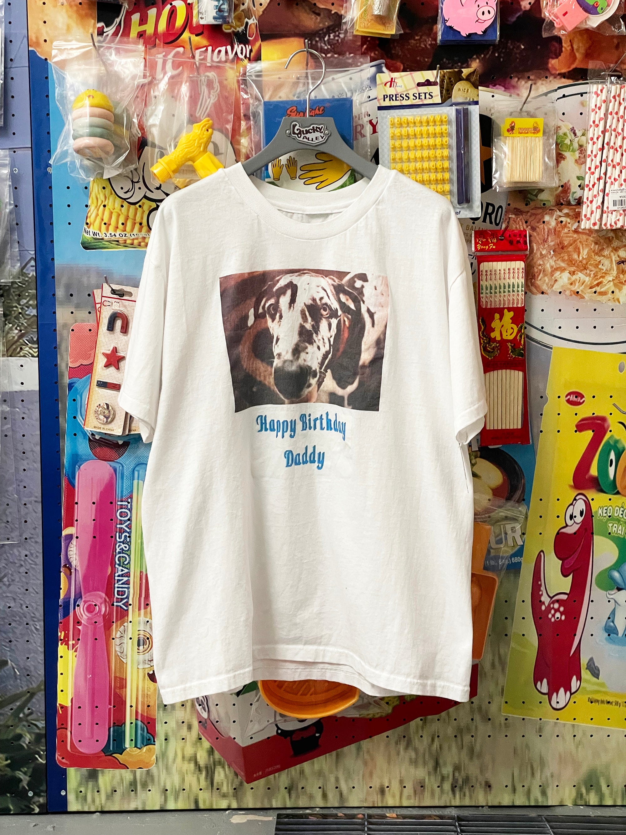 HAPPY BIRTHDAY DADDY T-SHIRT (USED)