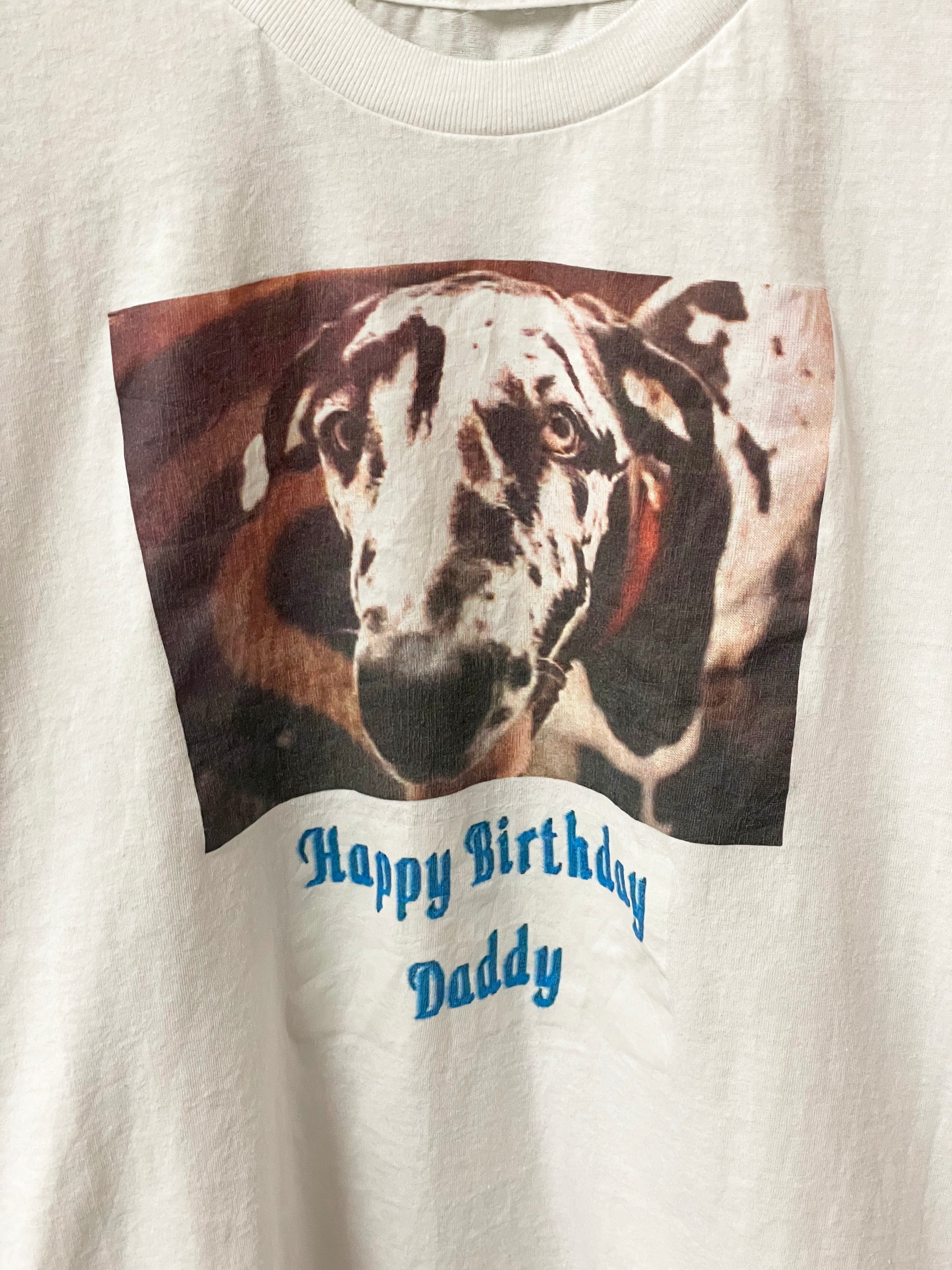 HAPPY BIRTHDAY DADDY T-SHIRT (USED)