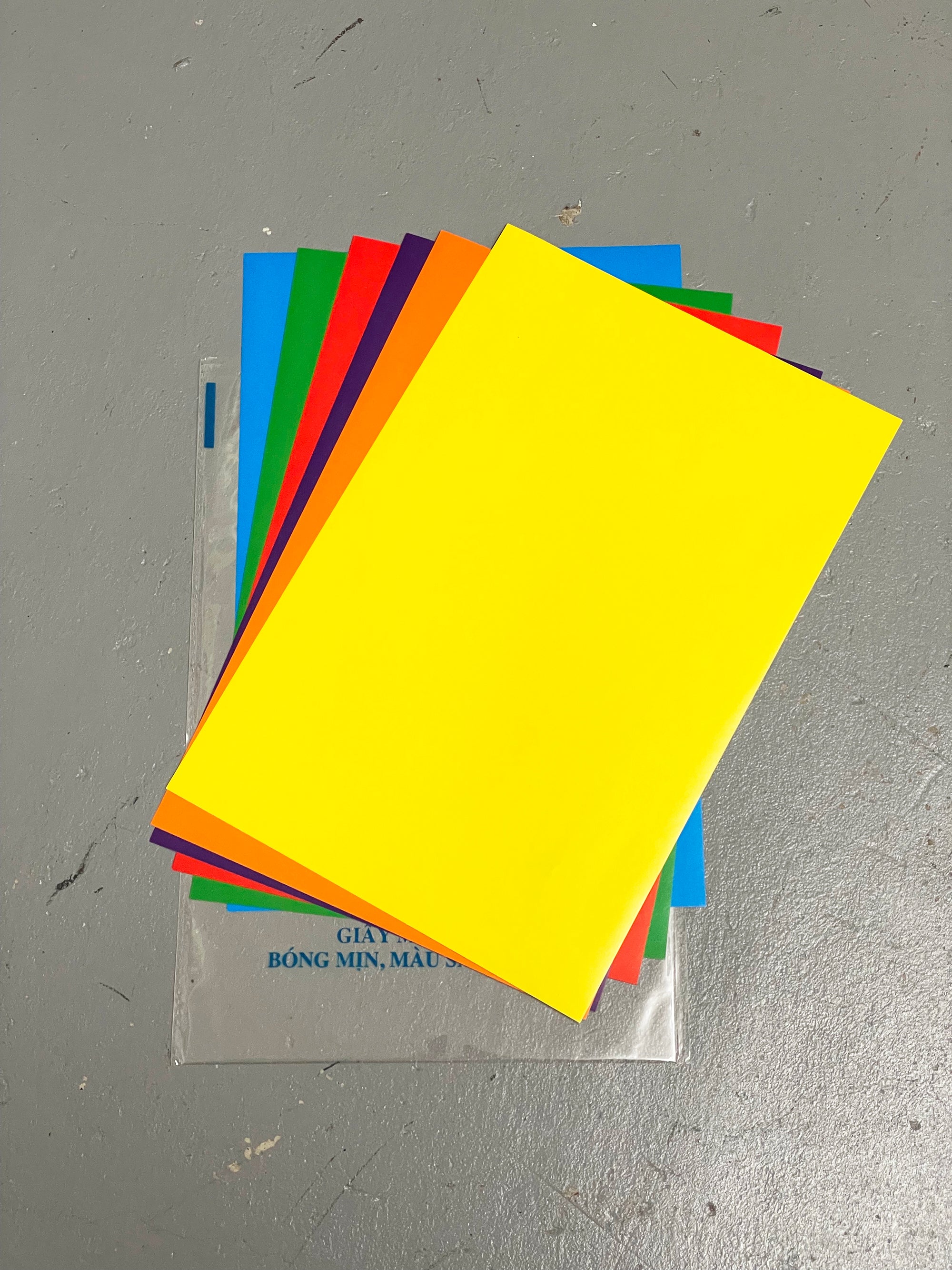 Color Sticker Sheet