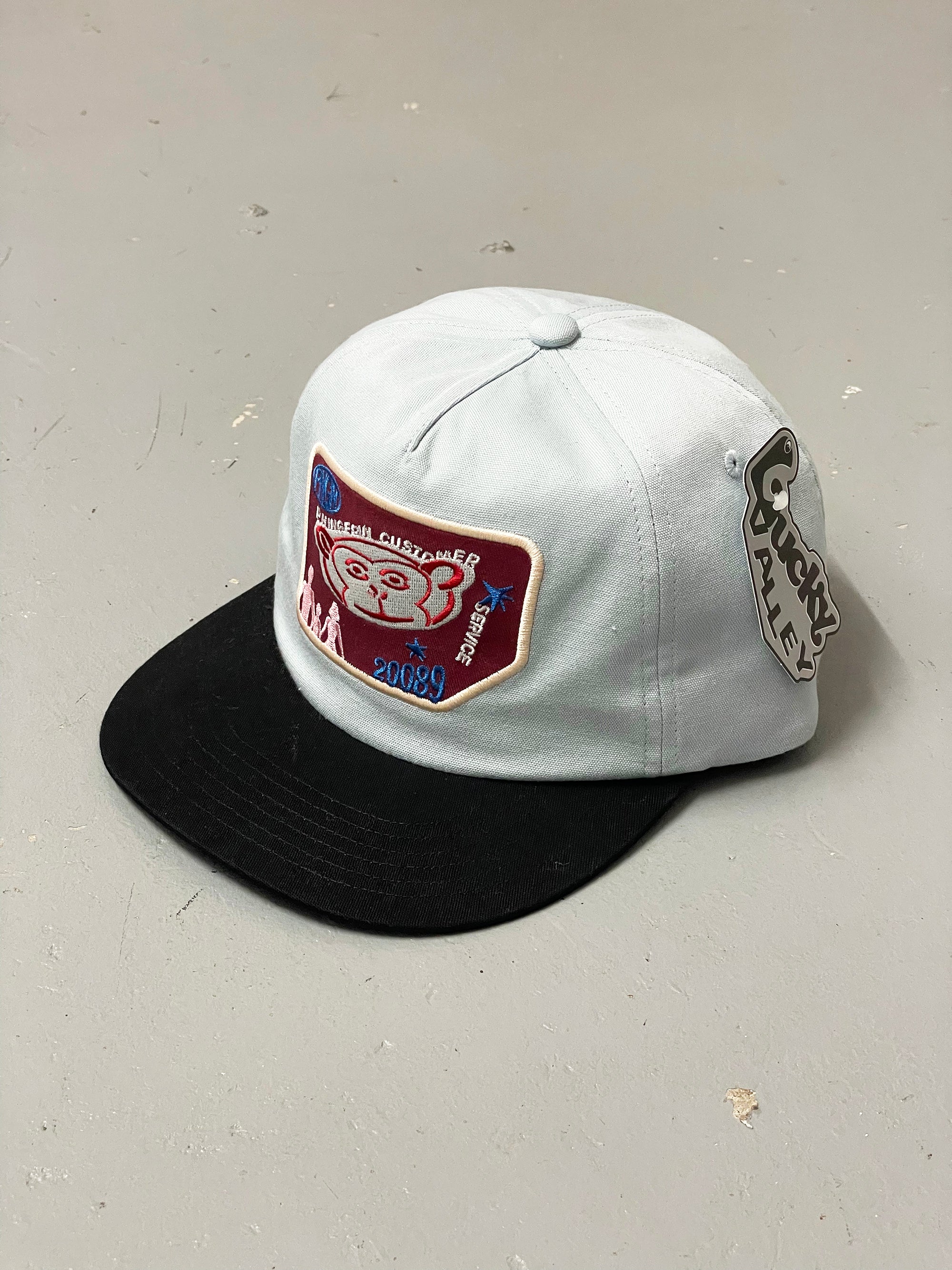 CUSTOMER CAP BLUE GREY × BLACK