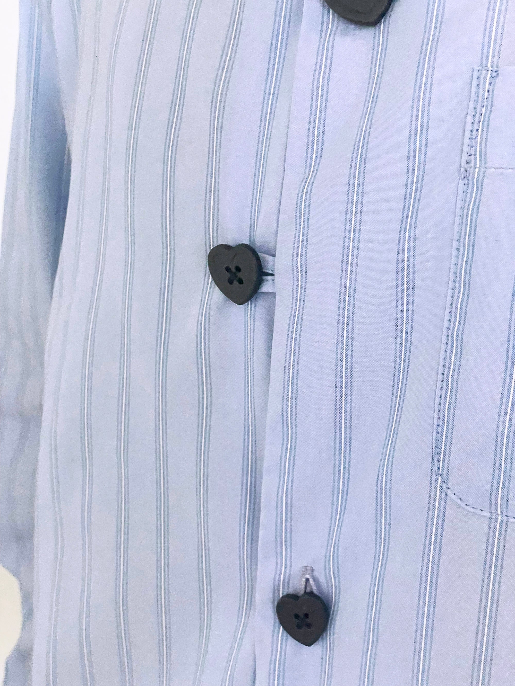FLOATING HEART SHIRT BLUE