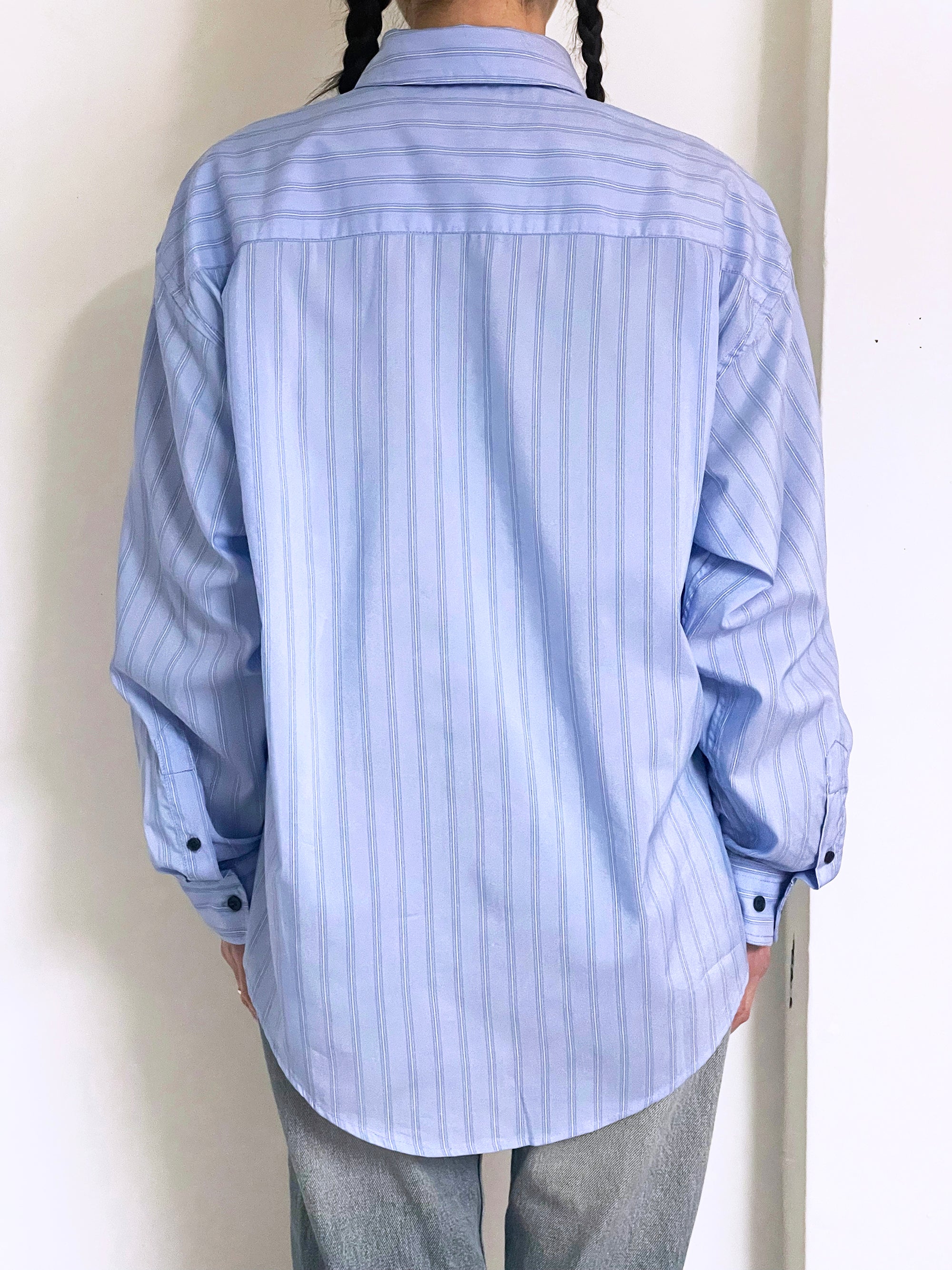 FLOATING HEART SHIRT BLUE