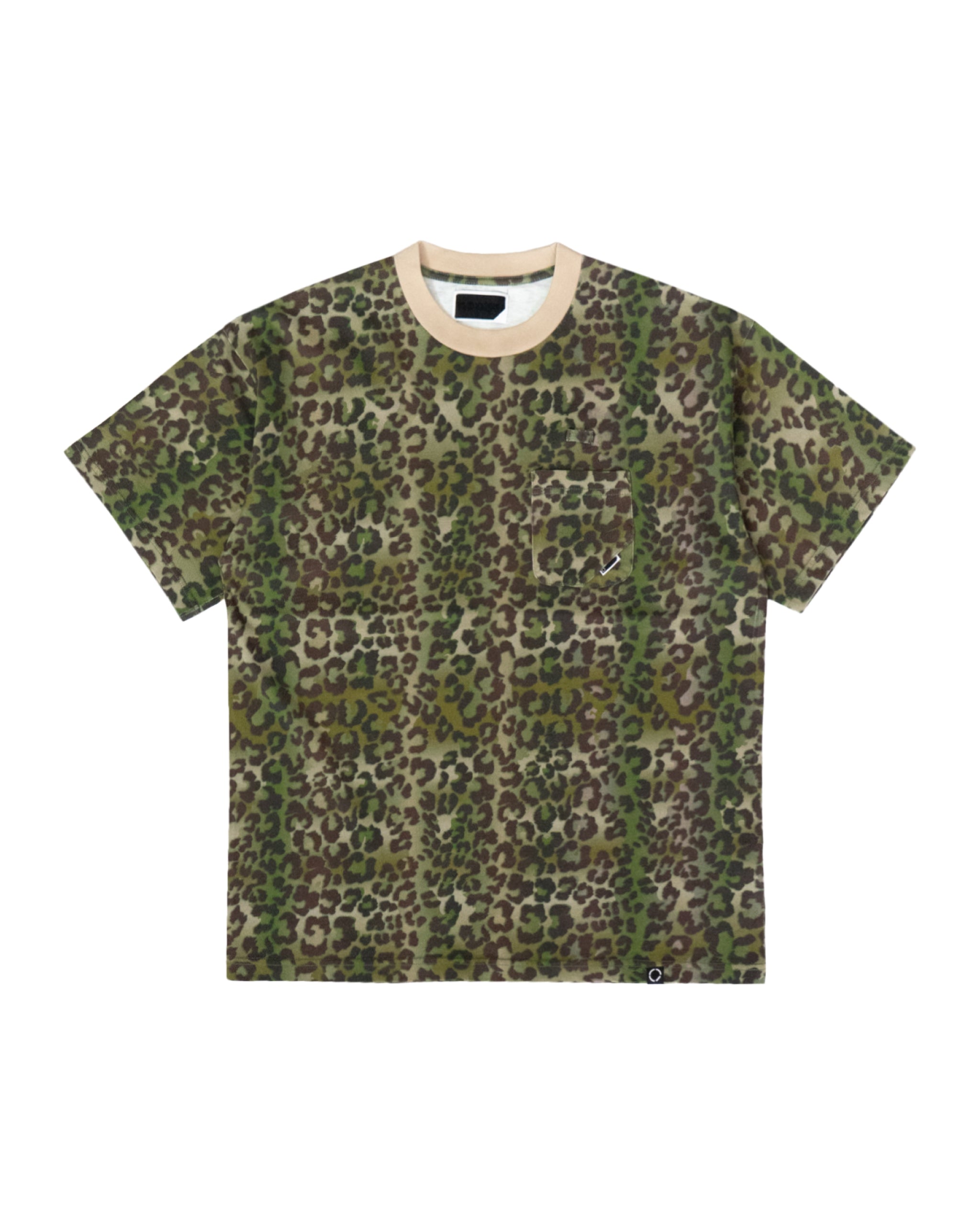 OPTICAL LOOP T-SHIRT LEOPARD